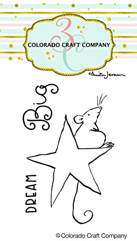 Colorado Craft Company Clear Stamps 2X3-Dream Big Mini-By Anita Jeram -C3AJ589