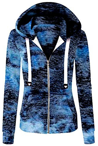 Parker Jacke Regenjacken Damen Tie-Dye Sweatshirt Womens Casual T-Shirts für Damen Weihnachtsjacke Damen Hipster Offen Boho Oberteile Damen Vintage Hoodie Damen 90er Hoodie Damen Oversize Vintage