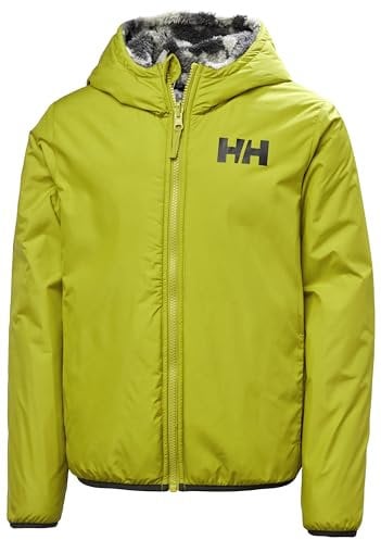 Helly-Hansen Junior Unisex Jr Champ Reversible Jacket, Musgo brillante, 16
