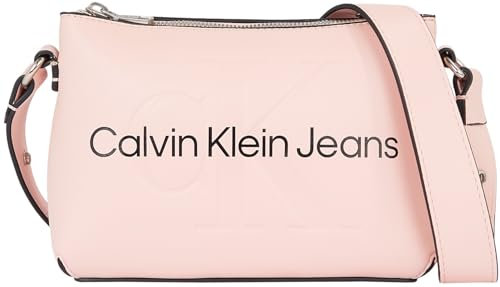 Calvin Klein Jeans Femme Sac à Bandoulière Petit, Rose (Pale Conch), Taille Unique