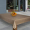 laro Wachstuch-Tischdecke Abwaschbar Garten-Tischdecke Wachstischdecke PVC Plastik-Tischdecken Eckig Meterware Wasserabweisend Abwischbar AP, Muster:Beige Braun, Größe:110x180
