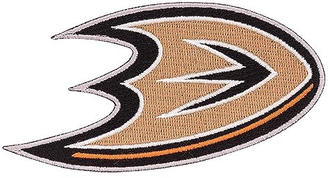 Anaheim Enten bestickte Applikation Patch NHL National Hockey League zum Aufnähen oder Aufbügeln auf Blazer Jacke Tasche