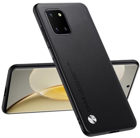Topme Custodia Compatibile con Samsung Galaxy Note10 Lite/Galaxy A81 (6.7) – Protezione Sicura e Elegante - Nero