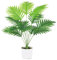 Laelfe Plantes Artificielles Monstera en Pot, Grande Faux Plantes Tropicales Artificielles Monstera pour Intérieure Extérieure Maison Bureau Jardin Salon Table Bureau Décoration