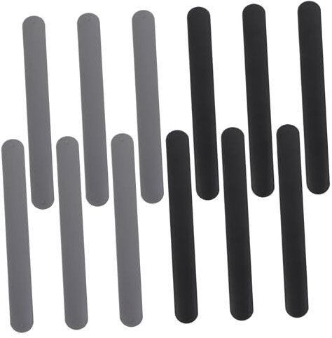 PRETYZOOM Geschenkpapierhalter – 12 Stück Silikon-wrap-rollenhalter Für Weihnachtspapier Metallstreifen Slap Bands – Aufbewahrungsregal Kabel-organizer