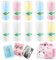 10 Rollen Thermorollen, Mini Thermal Pinter Papier, Mini Drucker Papier Selbstklebend, Thermopapier für Kinder Sofortbildkameras, Mini Drucker Sticker Papier(58 x 25 mm)