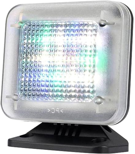 YZHYYDS LED Fake TV Simulator, Home Security TV Light Simulator with Timer and Light Sensor, Night Security Light, for Home Security Burglary Protection