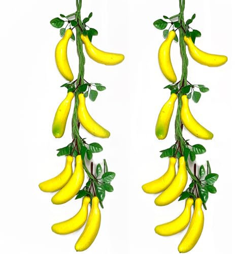 Artificiale String Verdure Artificiale Falso Verdure decorative per la cucina Corona di verdure finte Casa Cucina Giardino Decorazione d'interni Decorazione vegetale finta realistica Foto Prop (#8)