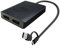 i-tec USB-A/USB-C Dual 4K/60Hz DisplayPort Video Adapter