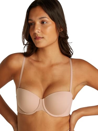 Calvin Klein Damen Trägerloser BH Lightly Lined mit Stretch