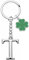 YJYJZX Porte-clés Lettre Initiale Pendentif A-Z 26 - Cadeau Amis Soeurs, Argent - Porte Bonheur Pour Femme Homme Anniversaire (T)