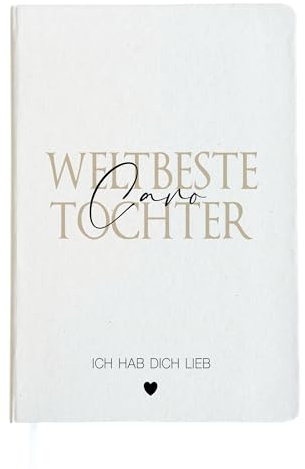 Notizbuch Tochter Geschenk mit Namen personalisiert Notizheft weltbester Tochter Geburtstag Geschenk Journal Tagebuch Frau Teenager Dankeschön Geschenk Weihnachten Ostern (Tochter)