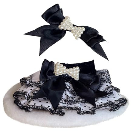 LILIHOT Bekleidung für 17cm Puppe Plüsch,Kuscheltier Kleidung Outfit nur Bekleidungs zubehör für 17cm Puppe Plush Pullover Hoodie Bekleidung DIY Kinder Geschenke Puppenbekleidung(#21)