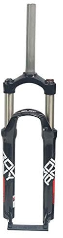TAXXII 26 27.5 29 MTB Cycling Suspension Fork 1-1/8 Travel 110mm Mechanical System Aluminum Alloy - Black & White (Color : Black, Size 29INCH)