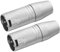 DIYEAH 2 pièces Adaptateur Xlr Broches vers Femelle pour Microphone et Amplificateur Connecteur Audio Polyvalent