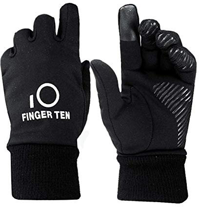 FINGER TEN Handschuhe Kinder (2-15 Jahre) Winter Frühling Licht dünn Für Jungen Mädchen Fahrrad Laufen Fußball Handschuhe Outdoor Sport Touchscreen Warm Winddicht rutschfest Paar XL