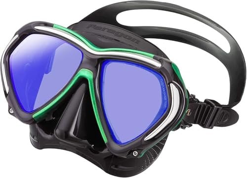 TUSA Paragon tauch-Maske Profi Erwachsene (Energy Green)
