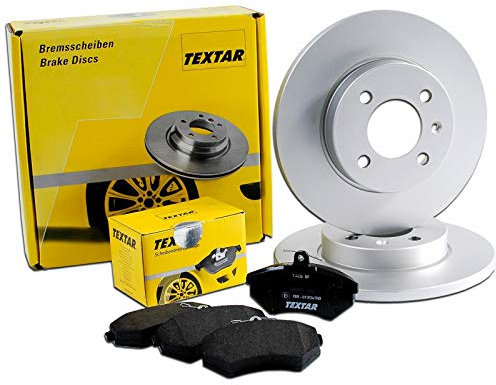 TEXTAR BREMSSCHEIBEN 253mm + BELÄGE HINTEN NUR für PR-Nr= 1KD, 1KQ, 1ZF