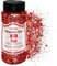 JEMESI Holographische große Pailletten, 100 g, rot, Pailletten, Glitzer, für Gesicht, Körper, Haar, Epoxidharz, Pailletten, Gesicht, Festival
