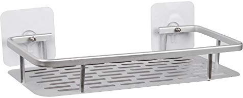 SIMSA-Expert Duschablage Duschregal Ablage Dusche Badezimmer Wandregal Badregal Wandmontage Aluminium Silber Badregal (1x Regal)