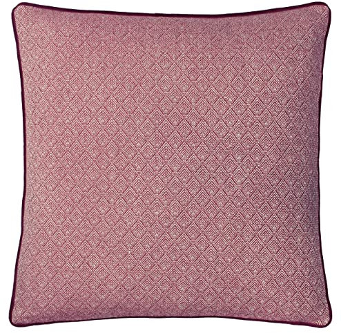Paoletti Blenheim Feder gefüllt Kissen, Samt, Berry, 45 x 45cm