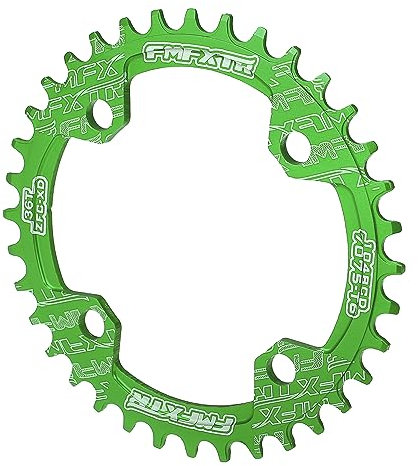 X AUTOHAUX 36 Dientes 104mm Platos de Bicicleta Montaña Ancho Platos Bielas Diente Placa Verde