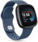 Oumida für Fitbit Versa 3 Armband/Fitbit Versa 4 Armband/Fitbit Sense Armband für Damen Herren, Silikon Armbänder Sport Ersatz Uhrenarmband für Fitbit Versa 3/Versa 4/Sense/Sense 2, Dunkelblau