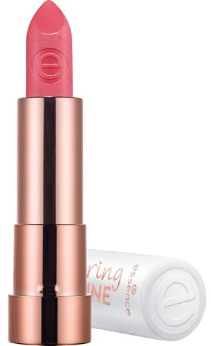 essence caring SHINE vegan collagen lipstick, Nr. 207, Orange, pflegend, glänzend, ohne Konservierungsstoffe, ohne Parabene, ohne Mikroplastikpartikel, Nanopartikel frei, 1er Pack (3.5g)