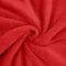 Wellness Fleece Stoff, kuschelig weicher Fleecestoff zum Nähen, rot (Länge am Stück: ab 50cm / Breite: 150cm)