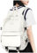 HYC00 Schulrucksack Damen, Causal Travel Schultaschen Laptop Rucksack für Mädchen im Teenageralter Leichter Rucksack Wasserabweisend Bookbag College Boys Men Work Daypack,Beige