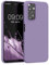 kwmobile Hülle kompatibel mit Xiaomi Redmi Note 11 / Note 11S Hülle - weiches TPU Silikon Case - Cover geeignet für kabelloses Laden - Veilchen Lila