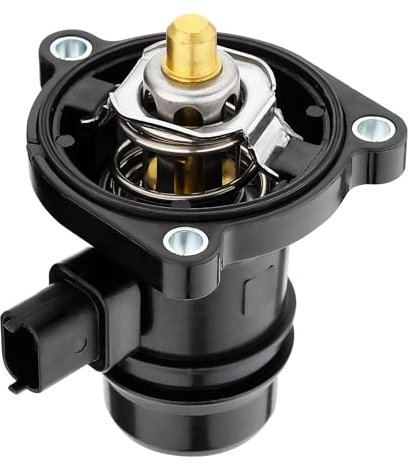 GEARLEADER Boîtier de thermostat et joint d'étanchéité 55593033 55579011 pour Opel Adam/Corsa D/E 1.2 1.4 Astra J