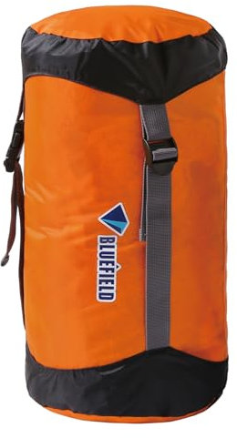 TRIWONDER Compression Stuff Sack Sleeping Bag Compression Sack Travel Storage Bag for Outdoor Camping Hiking Backpacking (Orange, XL - 23L)
