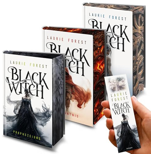 Black Witch Buchreihe (Band 1-3) – Epische Bestseller-Serie der NY Times & USA Today: Black Witch, Erkenntnis, Rebellion + exklusives Lesezeichen – Fantasy Abenteuer
