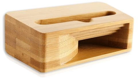 1 Stück Handy-Verstärker Tragbarer Holzlautsprecher Universeller Handyhalter Natürliche Lautsprecherbasis Desktop-Dekoration Standbox Geeignet Für Büro Wohnzimmer Schlafzimmer Arbeitszimmer