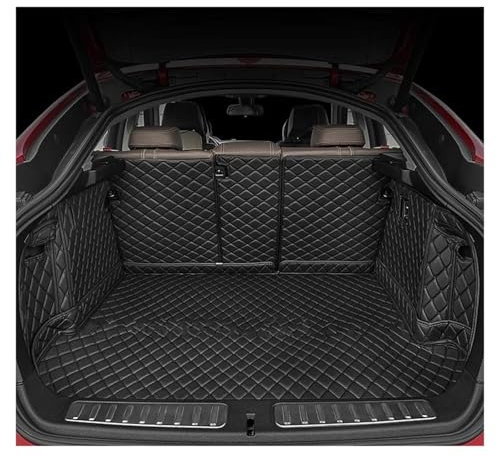 DZSQMLJG Alfombra Maletero Alfombrilla Maletero Cobertura Completa para Citroen C4 para Picasso de 5 plazas 2014 2015 2016 2017 2018 Accesorios Interiores. Bandeja Maletero(Black-Black)
