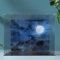 Acryl-Vitrine für Lego 71043 Schloss-Bauset, klare Vitrine, Vitrine kompatibel mit Lego 71043 (nur Vitrine) (Hintergrund 3 mm)