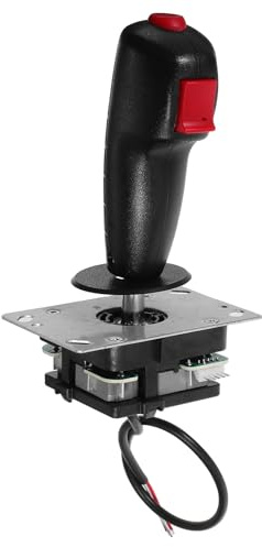 LALADEFIEE Joystick da Usare e Giochi da Controllo Ferro Facile per Sostitutivo in Maniglia Plastico Macchine di Simulazione