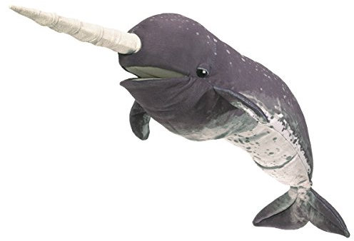 Folkmanis 3105 Hand Puppet Grey, White.