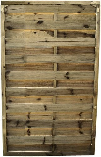 Papillon Panneau Brise-Vent 90 x 180 cm en Bois de pin imprégné en Autoclave