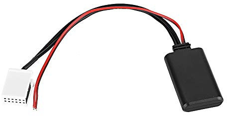 12V 12-poliger Auto-Fahrzeug-Bluetooth-AUX-Adapter, passend für MCD RNS 510 RCD 200 210 300 310 500 510