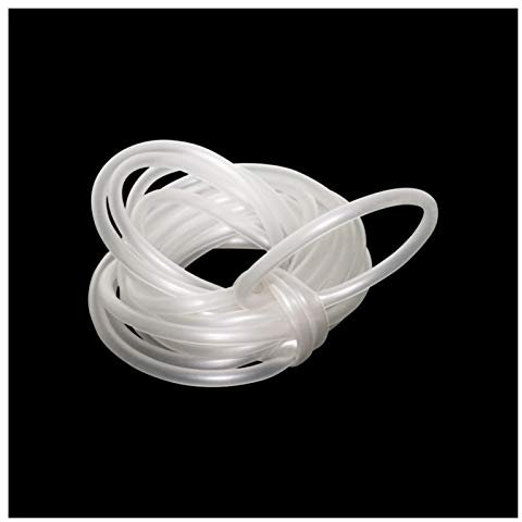 WQAZ Tubo da Giardino 4 * 6 mm Acquario Air Tubo Giardino Irrigazione Bianco Tubo Trasparente Tubo di Ossigeno Pompa per Tubo Flessibile Air Bolla Pietra Pipe 10 m Forte e Robusto