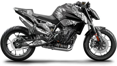 ARider Dekor für KTM Duke 790 19-20 - Prism Edition Grau (Grau)