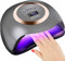 AMAYGA Lampada Unghie UV LED,168W Fornetto per Manicure/Pedicure Permanente Smalto Semipermanente 4 Timer con 10s/30s/60s/99s Display LED Automatico Sensore