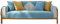 VanderHOME Neue Universelle Wasserdicht Sofabezug,Einfacher Sofa Überzug, Couch Bezug 1/2/3/4 Sitzer L Form Sofa Cover Sofa-Schutzhülle Ecksofa, Sofaschoner rutschfest 90 * 180cm-Hellblau-1 PC