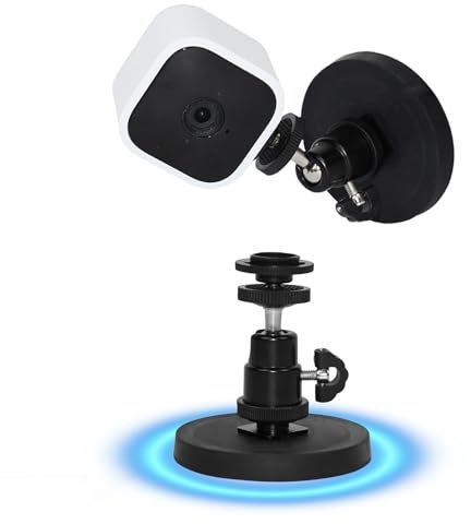 TEKCAM Magnetic Camera Wall Mount Bracket Compatible with Blink Outdoor, Blink Mini/Mini 2, BlinkXT/XT2 Security Camera, Magnet Mounting Bracket Holder, No Drilling, Angle Adjustable