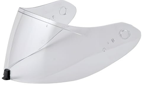 Guajiro - Visiera compatibile con Scorpion EXO | R1 Evo Air | R1 Carbon Aria | 1400 Evo Air | 1400 Carbonio Aria | 520 Evo Air | 391| Schermo in policarbonato predisposto per Pinlock (Trasparente)