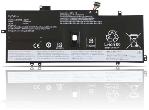 FlyZythrol L18L4P71 L18C4P71 battery Compatible With Lenovo ThinkPad X1
