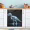 X Ray Dinosaurier-Skelett-Aufkleber, 58,4 x 66 cm