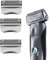 Series 7 70S Electric Shaver Head Replacement,Compatible with Braun Series 7 Shavers 720cc, 730cc, 735s, 750cc, 760cc, 790cc, and 795cc Shaver Foil (3 Pack)